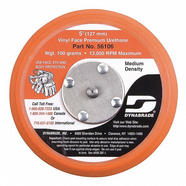 Dynabrade Adhesive/PSADiscDiscDiscBUDiscPad, 5D 56106