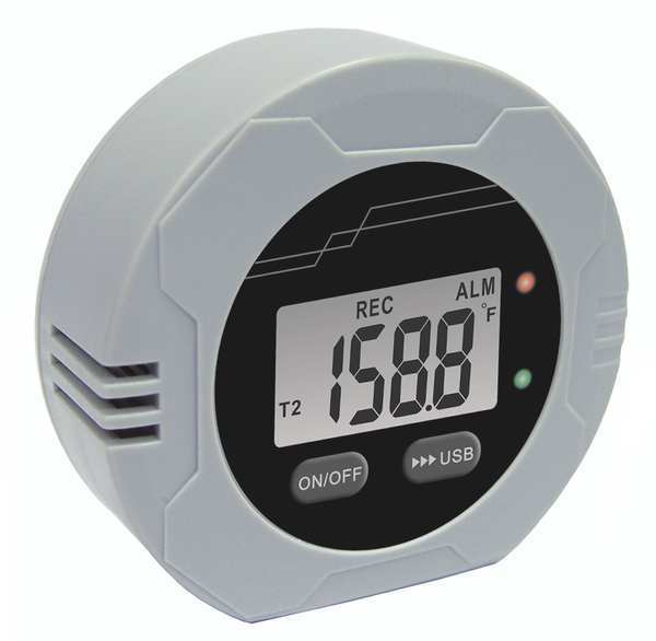 Zoro Select Data Logger, Temp and Humidity, Dual K 13G717