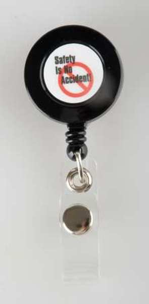 Quality Resource Group Badge Holder, Safety Is No Accident, PK10 21GBHSA