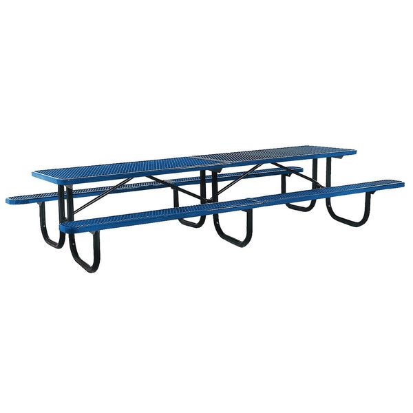 Ultrasite Shelter Table, 144" W x70" D, Blue 238-3-V12-Blue