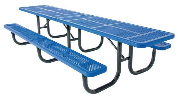 Ultrasite ADA Shelter Table, 144" W x70" D, Blue 238H-3-P12-Blue