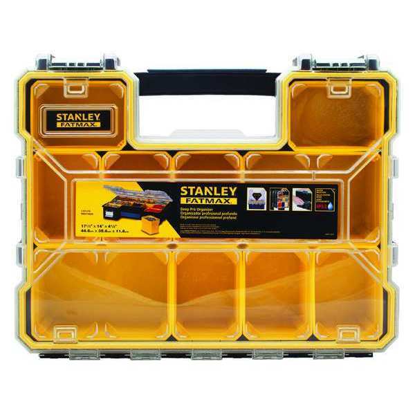 Stanley Compartment Box with 1 compartments, Plastic, 16-31/32" H x 17 3/8 in W FMST14820
