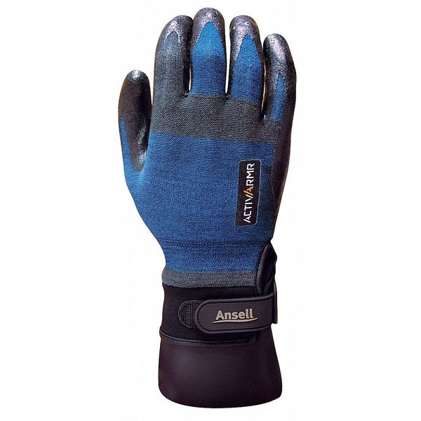 Ansell Cut Resistant Coated Gloves, A3 Cut Level, Polyurethane, XL, 1 PR 97-002