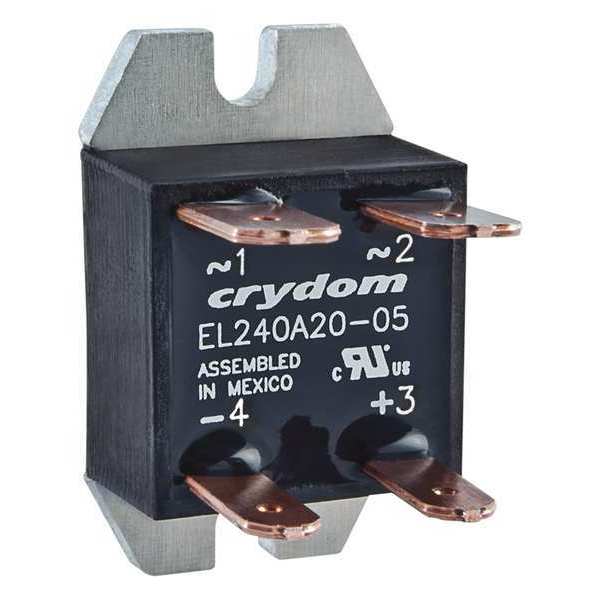 Crydom Solid State Relay, 21 to 27VDC, 10A EL240A10-24