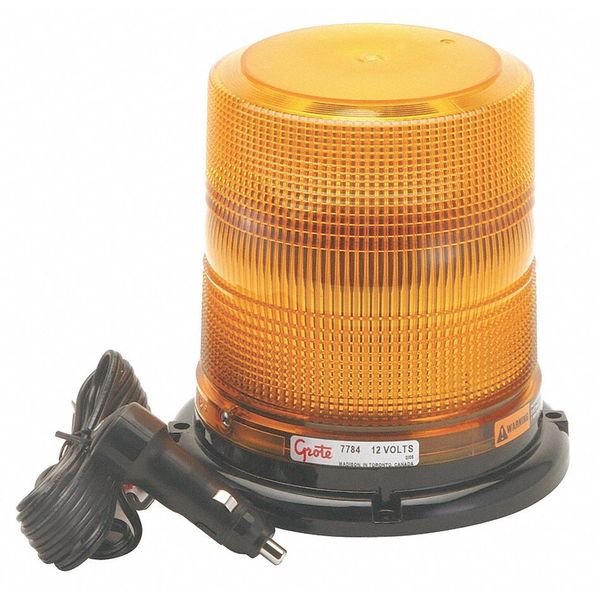 Grote Strobe Light, Yellow, Magnetic, LED 77843