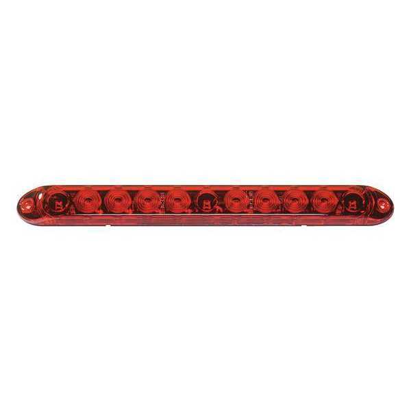 Grote Bar Lamp, LED, 15 In., Thin Line, Red 49192