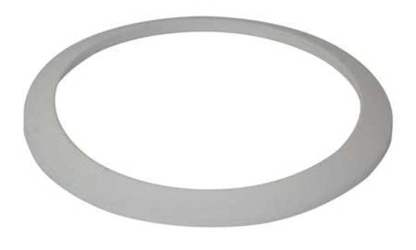 Zoro Select Gasket, 2-1/2 In, Bevel Seat, PTFE 692-10008