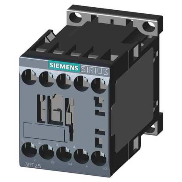 Siemens IEC Magnetic Contactor, 4 Poles, 24 V DC, 16 A, Reversing: No 3RT25181BB40