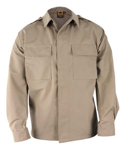 Propper Long Sleeve Shirt, Khaki, L Long F545238250L3