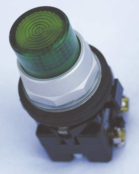 Eaton Illuminated Push Button Operator, 30 mm, Green HT8GBGF3-GR
