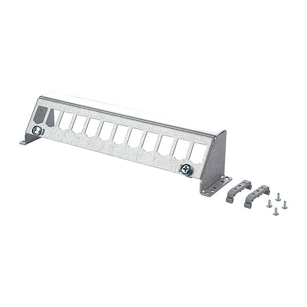 Metz Connect Patch Panel, Gray, 2.05" H, 10.24" W 130927-1200-E