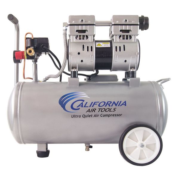 California Air Tools Ultra Quiet Oil-Free Air Compressor 8-gal 1-HP Only 60 db CAT-8010