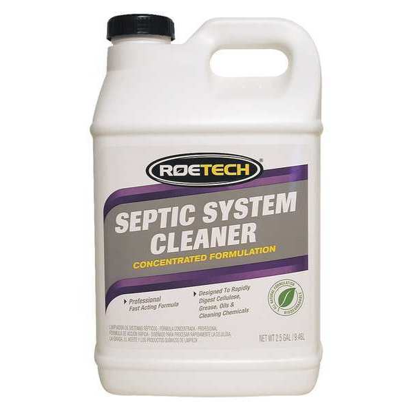 Roetech Septic System Cleaner, 2-1/2 gal. SSC-LC-2.5-1