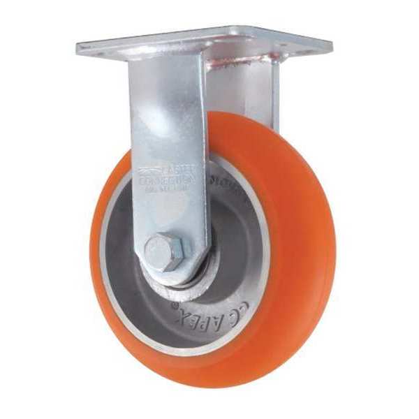 Cc Apex Rigid Plate Caster, CC Apex, Orange, 6" CDP-Z-39