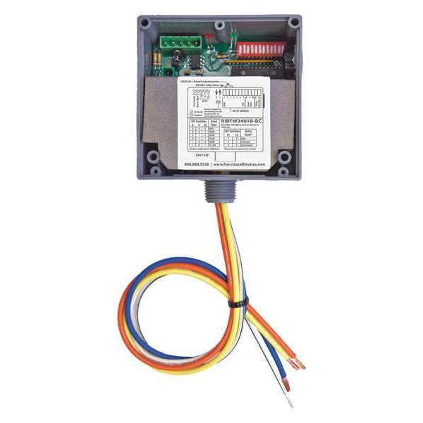 Functional Devices-Rib BACnet Network Dual I/O Relay, 24-120Vac RIBTW2401B-BC