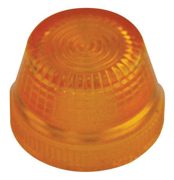 Eaton Pilot Light Lens, 30mm, Yellow, Plastic HT8LY