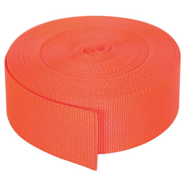 Bulk-Strap Bulk Webbing, 51ft x 1-1/2In, 5700lb N15051OR