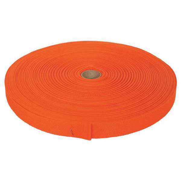 Bulk-Strap Bulk Webbing, 300 ft x 3/4 In, 375lb P34300OR