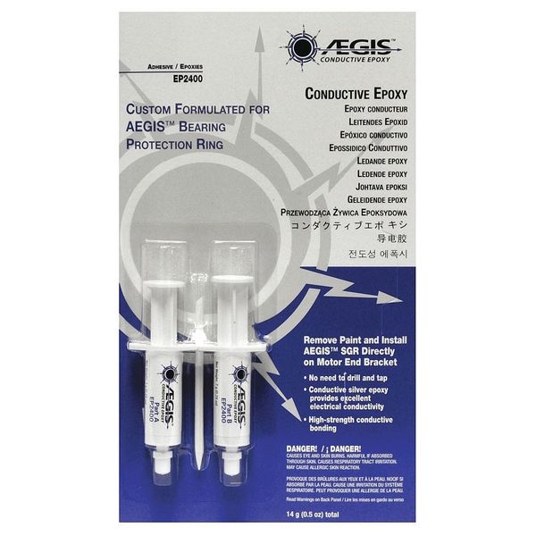 Aegis Adhesive Dots, EP2400 Series, Clear, 1/2 in (Round), Dot, 1:01 Mix Ratio, 30 min Functional Cure KIT EP2400