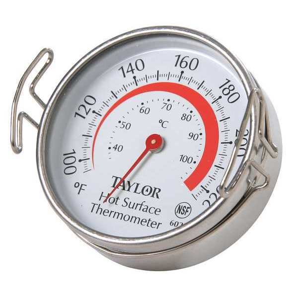 Taylor 3507 2 1/2 Dial Refrigerator / Freezer Thermometer