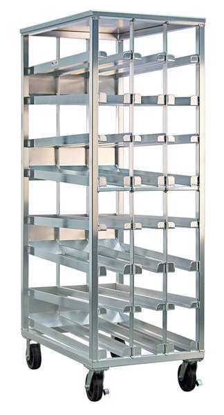 New Age Mobile FIFO Can Rack, 156 Can Capacity 97294CK