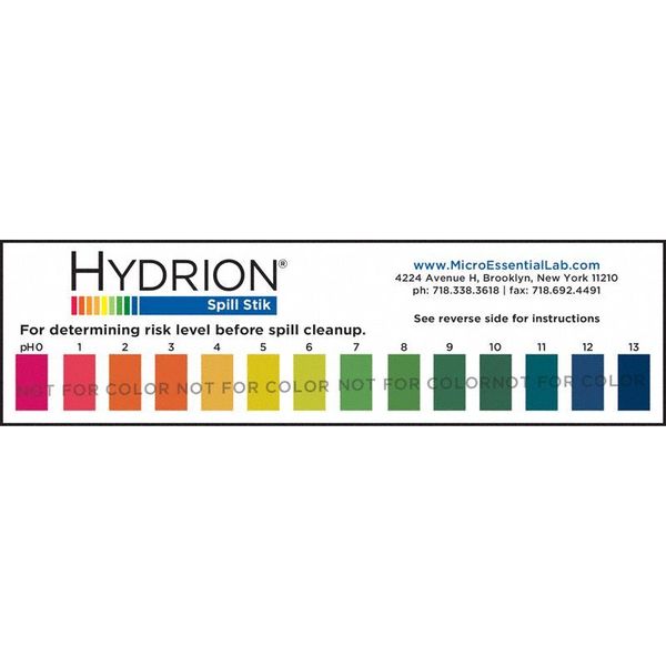 bandelette pH indicat. 6,0-8,1 dim.11x100mm