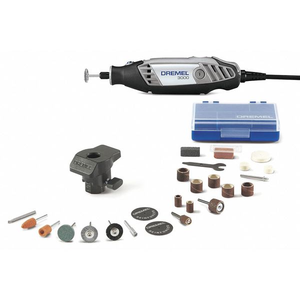 Dremel 120V 1.2 A Variable-Speed Corded Rotary Tool Kit 3000-1/24