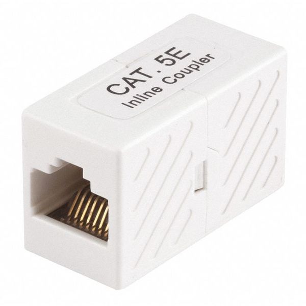 Monoprice Cat5e, Inline Coupler, White 7284