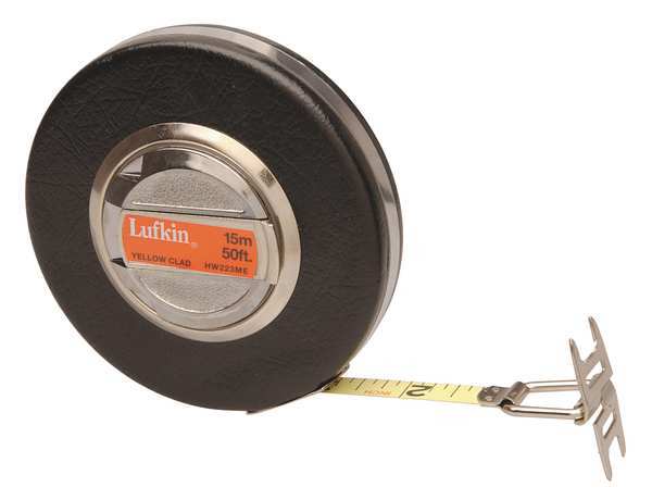 Lufkin HW223ME Banner 3/8 in. x 50 ft. Yellow Clad Tape Measure