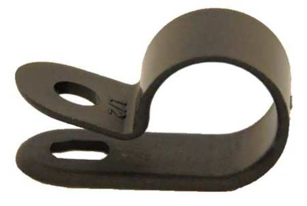 Dolphin Components Cable Clamp, 5/8 In, Black, PK100 DC-5/8NB