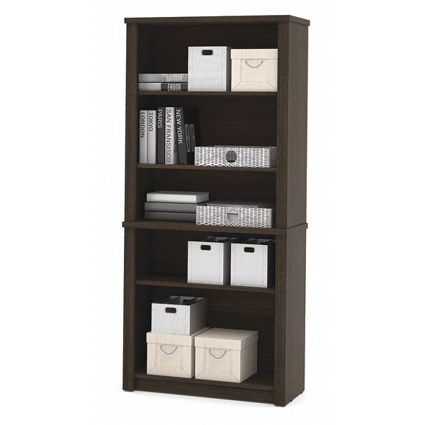 Embassy Bookcase, Modular, Dark Chocolate 60700-3179