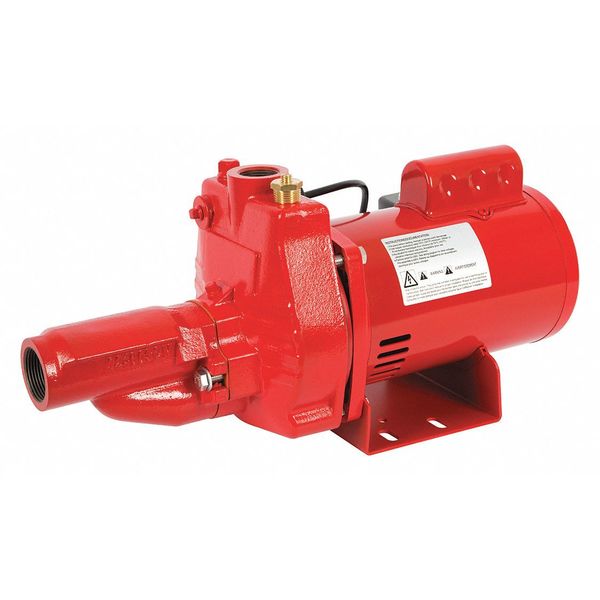 Red Lion Jet Pump, 1/2 HP, Premium ODP, 115/230V 602136