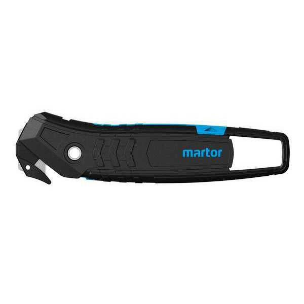Martor Hook-Style Safety Cutter, Fixed Blade, Safety Recessed, Polycarbonate 350001.02