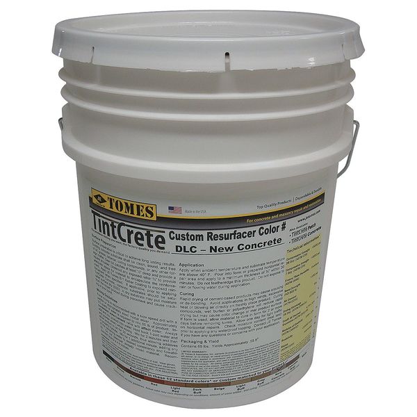 Je Tomes 40 lb. Gray, Orange, Green Concrete Resurfacing Patch and Repair GRA-DLC-16