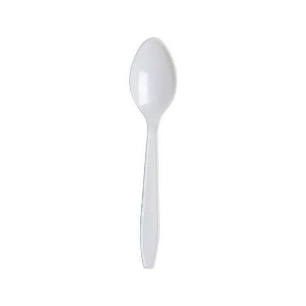 Dixie Disposable Spoon, White, Light Weight, PK1000 LT21