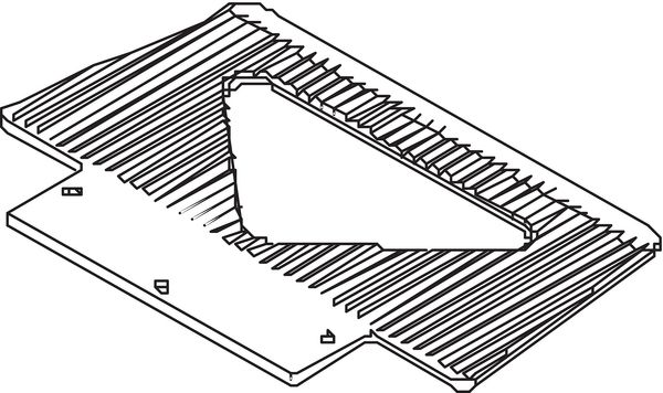 Wesco Hand Truck Noseplate, 14 In. W, 7 In. L 274169