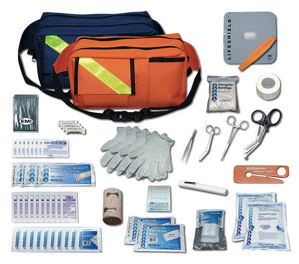 Emi Bulk Emergency Medical Kit, 1000 Denier Cordura Nylon 858