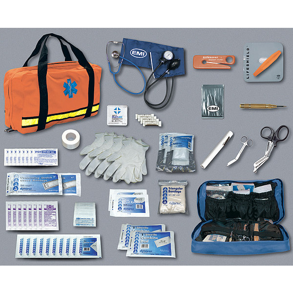 Emi Flat Pac Response Kit, Navy Blue 845