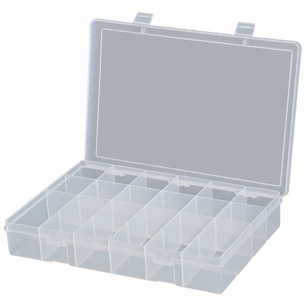 Durham Compartment Box - 18x12x3 - (13) Compartments - With Adjustable  Dividers - Lot of 4 