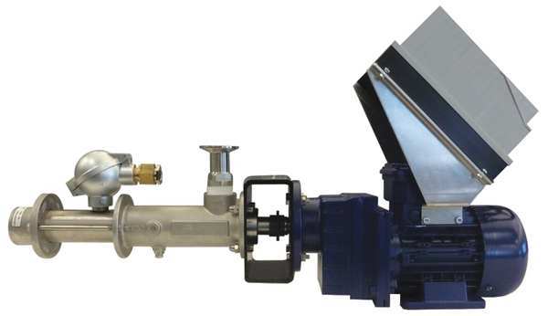 Seepex Progressive Cavity Pump, SS, 1/2 HP, 115VAC MDP 012-12