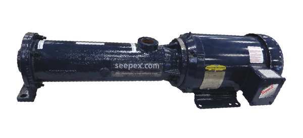 Seepex Progressive Cavity Pump, CI, 5 HP BW 10