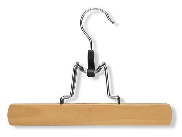 Honey-Can-Do Pant Hanger, Maple, Wood, PK4 HNG-01221