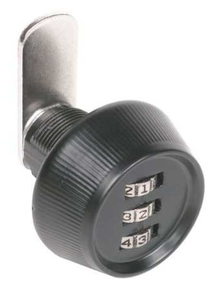 Ccl Keyless Combination Cam Locks, Straight For Material Thickness 9/16 in 39022