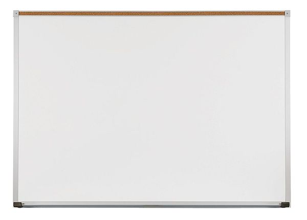 Mooreco 48"x72" Magnetic Porcelain Whiteboard, Gloss E2H2AG