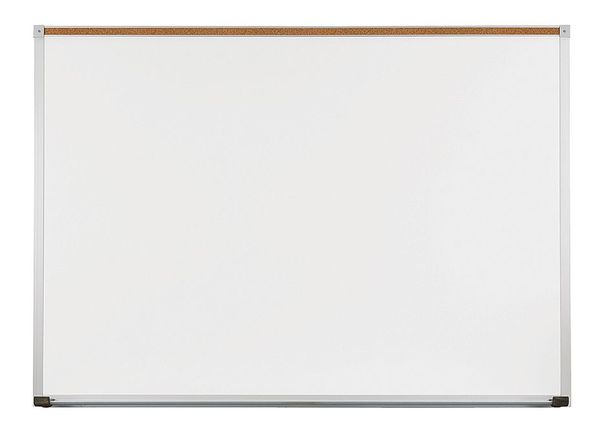 Mooreco 48"x96" Magnetic Porcelain Whiteboard, Gloss E2H2AH