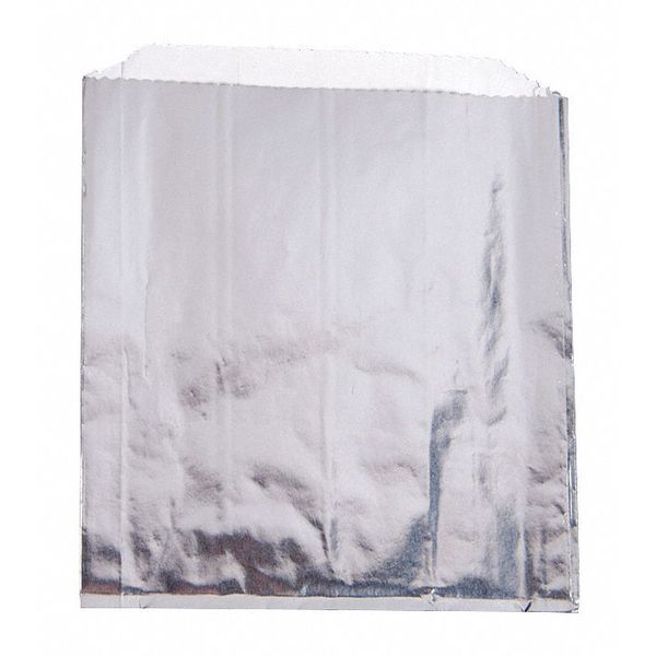 Value Brand Foil Sandwich Bags, 6 x 3/4 x 6 1/2", PK1000 E-7134
