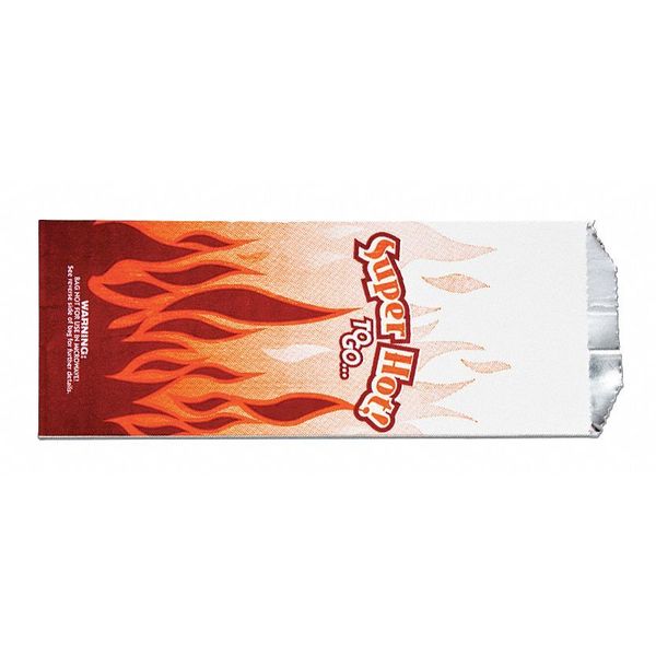 Value Brand Thermal Super Hot Bags, Foil In - Pint, 4 x 3 1/4 x 10", PK1000 E-7162
