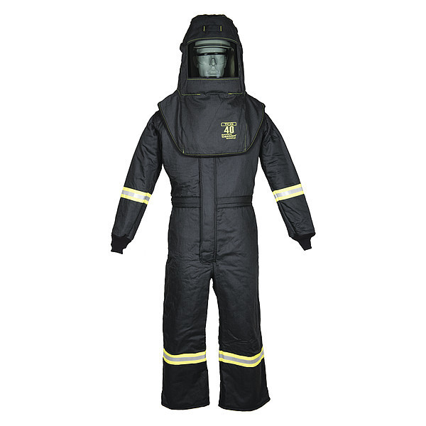 Oberon TCG40™ Series Arc Flash Hood & Coverall Suit Set 5XL TCG4A-5XL