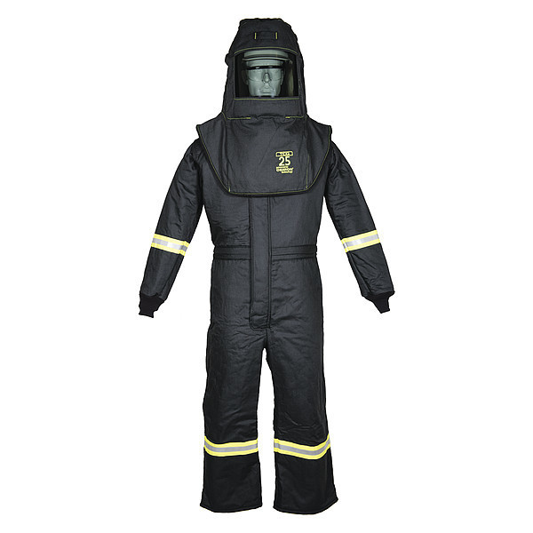 Oberon TCG25™ Series Arc Flash Hood & Coverall Suit Set M TCG3A-M