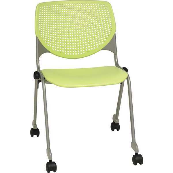 Kfi Poly Stack Chair, w/Perforated Back CS2300-P14